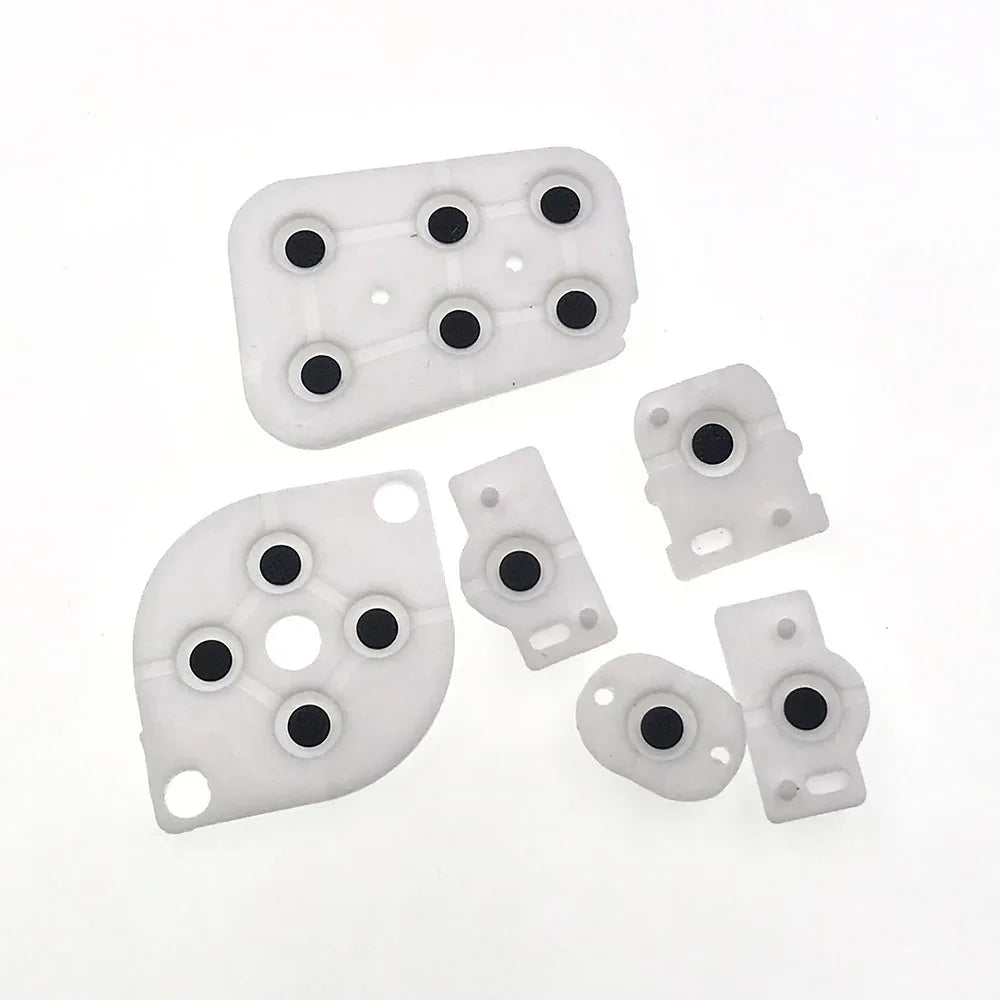 1-3-10set Silicone Rubber Conductive Buttons A B D-Dad For PS2 PS3 N64 XBOX 360 SS NS Switch Pro NGC SNES NES FC Repair Part Game console repair parts