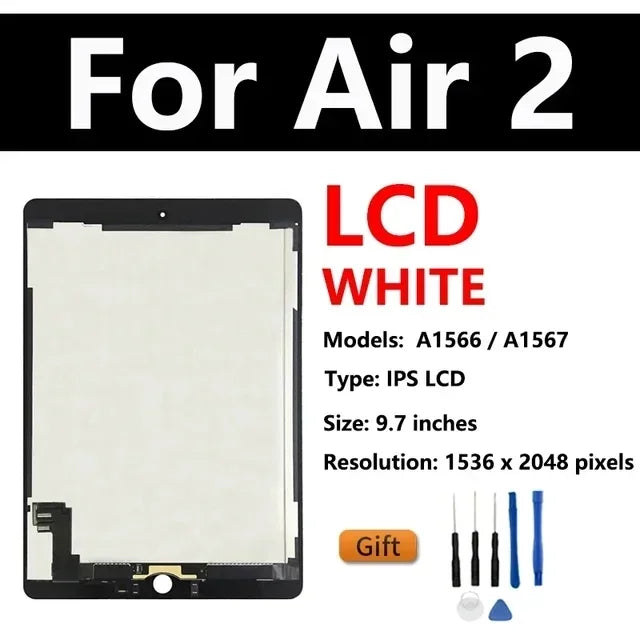 9.7" OEM LCD For Apple iPad Air 2 iPad 6 A1566 A1567 Touch Screen Digitizer Glass Assembly Replacement For iPad 6 Air2  iPad repair parts