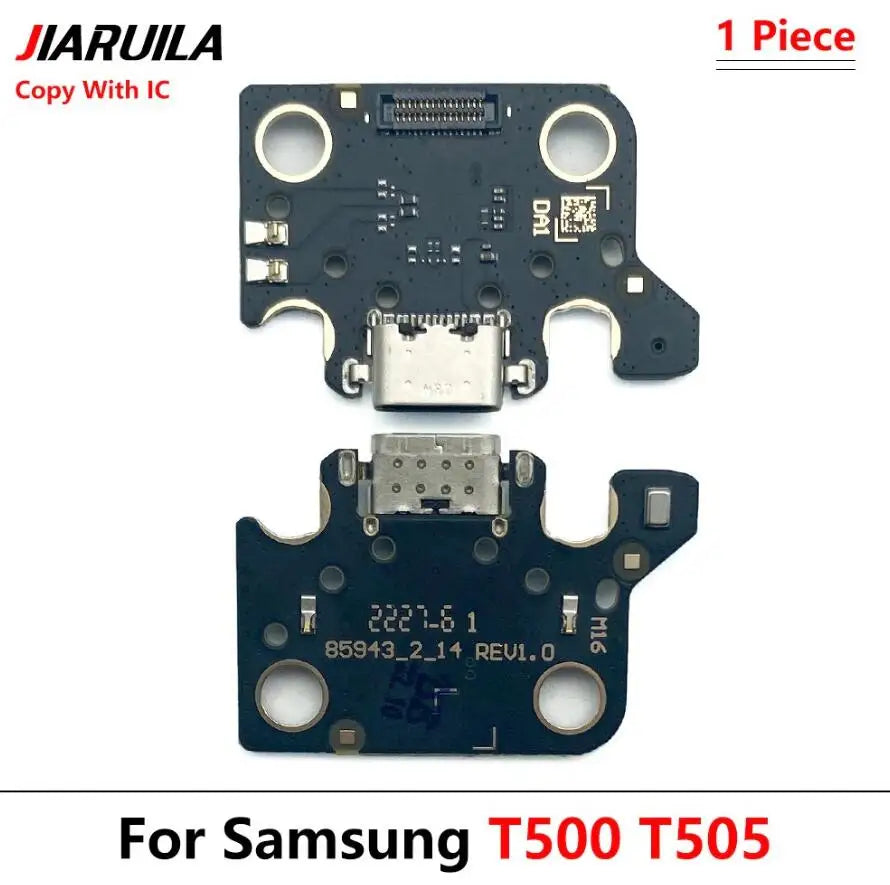 New USB Charging Dock Port Jack Connector Charge Board Flex Cable For Samsung Tab A7 10.4 2020 T500 T505 SM-T500 Samsung phone repair parts