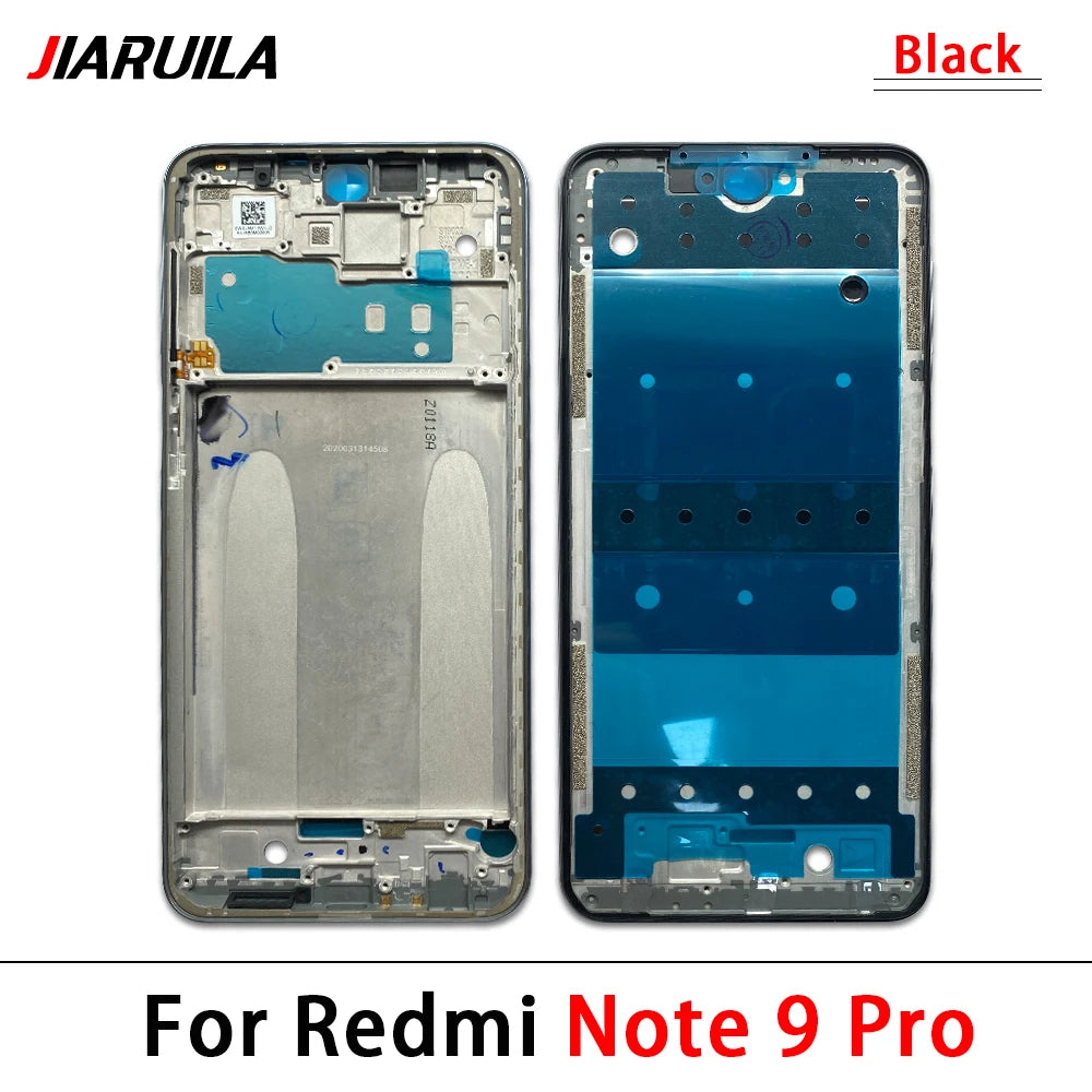New For Xiaomi Redmi Note 7 8 9s Pro Front Housing LCD Frame Screen Bezel Holder Replacement Parts Xiaomi  Xiao mi phone repair parts