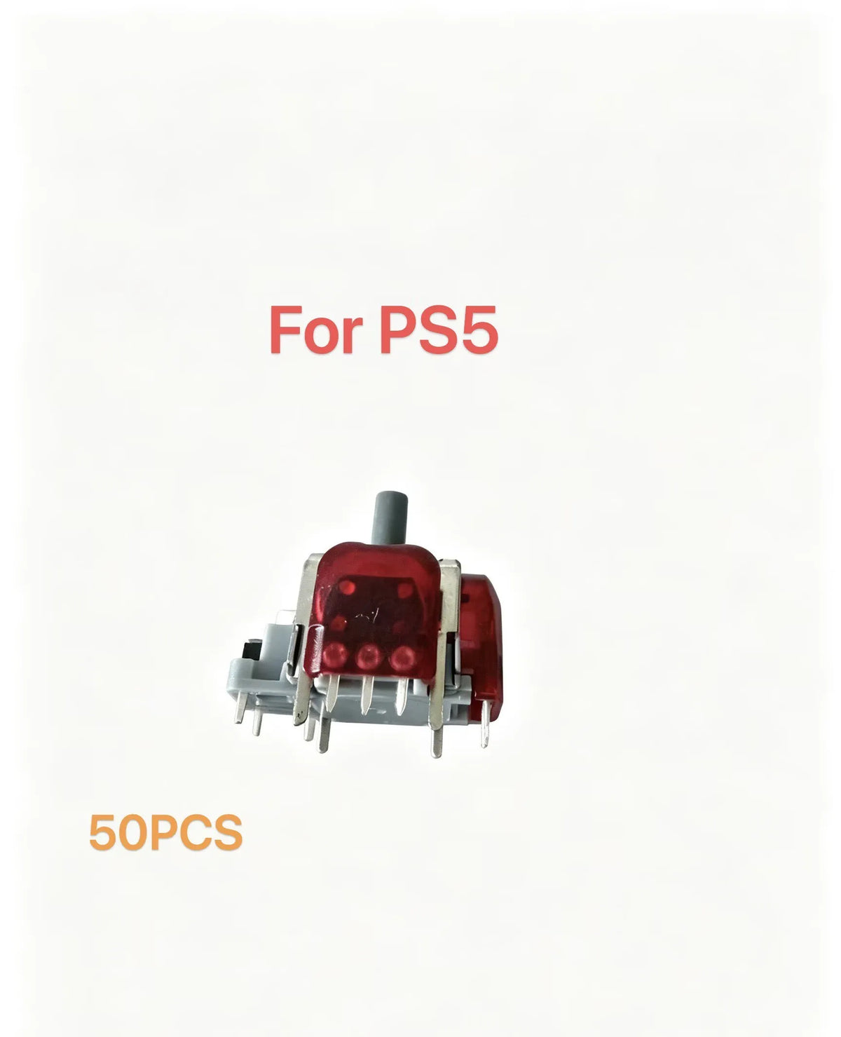 50PCs TMR Electromagnetic Joystick Gamepad Repair Replacement Controller Rocker Carbon Film ThumbStick for PS5/PS4/Xbox/Switch P Game console repair parts