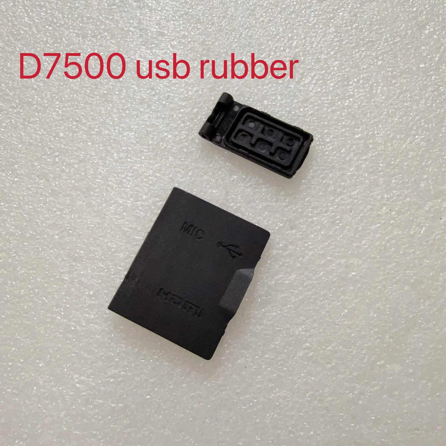 NEW For Nikon D7500 MIC / HDMI / USB Rubber Camera Repair Part  Digital Camera repair parts