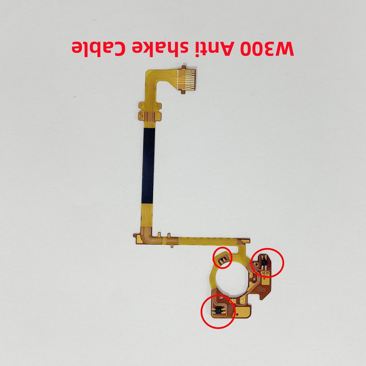 New W300 Anti Shake Stabilizer Flex Cable Shutter Flex Cable for Sony W300  w300 Aperture Cable Repair Parts  Digital Camera repair parts