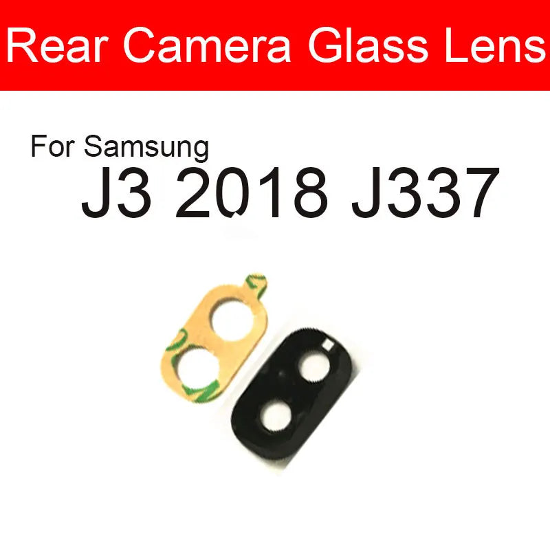 Main Camera Glass For Samsung Galaxy J1 J2 J3 J5 J7 Pro 2015 2016 2017 2018 J337 J310 J330 J510 J530 J710 J730 +Adhesive Sticker Sony phone repair parts