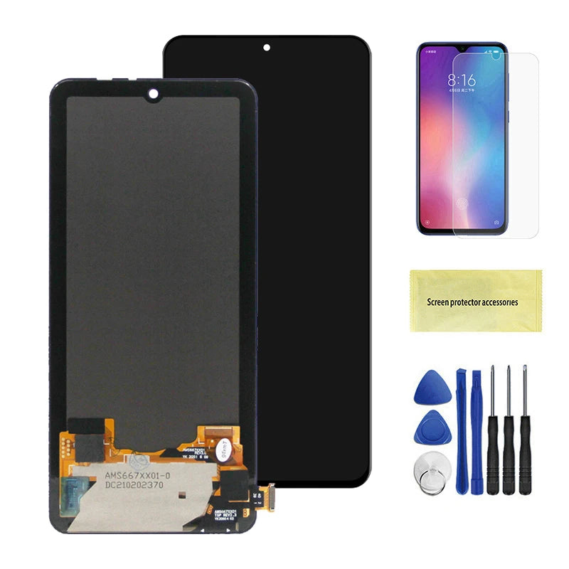 Super Amoled Poco F3 Screen Replacement, for Xiaomi Poco F3 M2012K11AG Lcd Display Digital Touch Screen Assembly for Poco F3 Pro Xiaomi phone repair parts