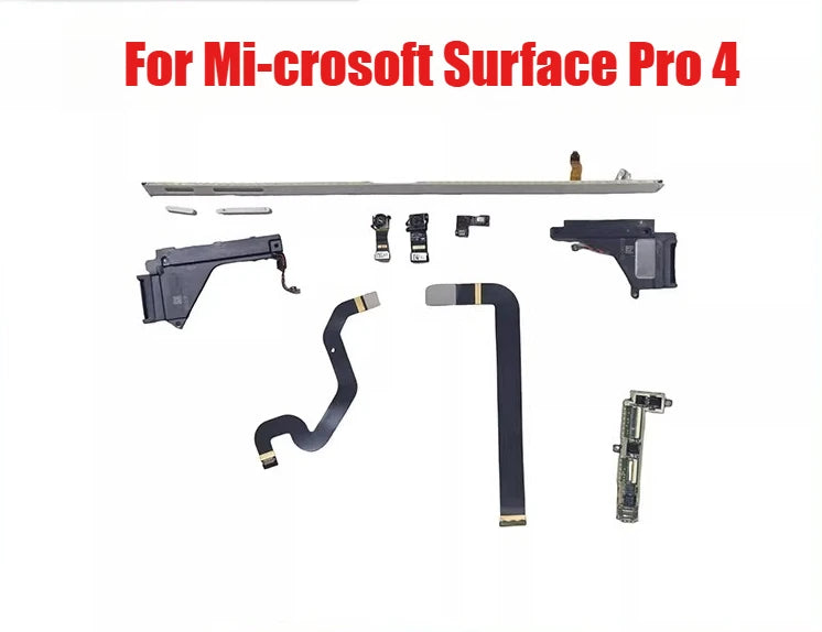 Repair parts for Microsoft Surface Pro 4 speaker  lense camera microphone  earpiece earphone antenna touch board cable Microsoft surface laptop repair parts