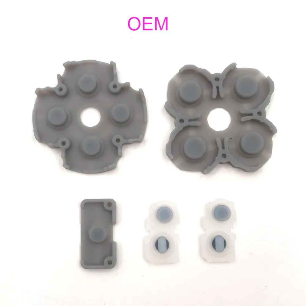 1~3~9sets Conductive Rubber Pads For PS5 V1 V2 V3 Controller Buttons Contact Rubber Conductive Silicone Rubber Game console repair parts