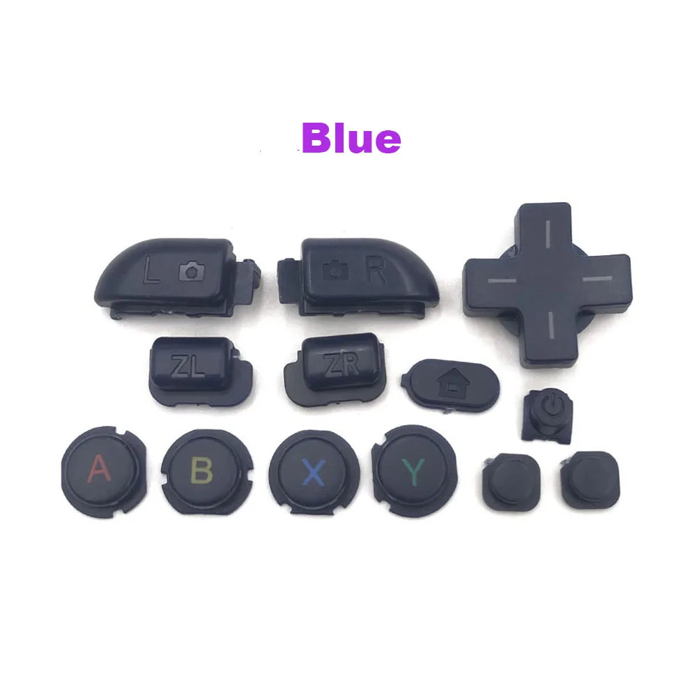 1-3sets A B X Y L R ZR ZL Full Set Buttons For NEW3DS/New 3DS XL NEW 3DS LL Home On Of Power Buttons For 3DS ABXY D-Pad Buttons Game console repair parts