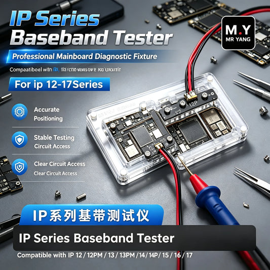 YCS M.Y Baseband IP Series Baseband Tester Stand Probe For IP12-17PM Circuit Fault Inspection Detection Testing Repair Tool Professional Repair Tools