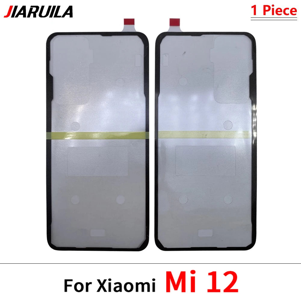 10Pcs, Adhesive Sticker Back Housing Battery Cover Glue Tape For Xiaomi Mi 10 10T 11 11T 12 12T 13 13T 14 Pro Lite  Xiaomi  Xiao mi phone repair parts