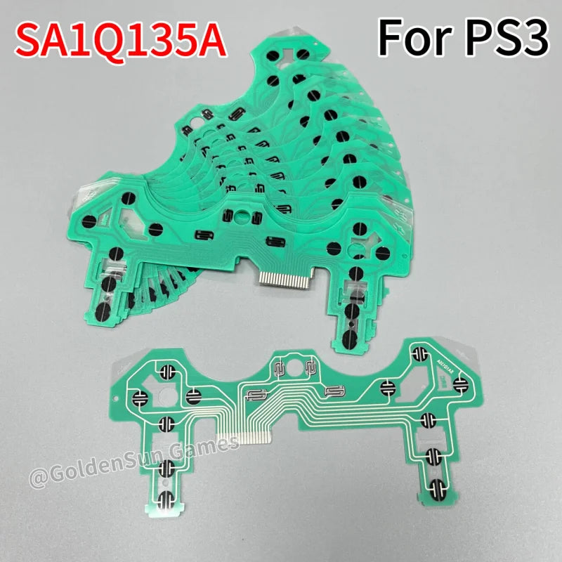 1000pcs/lot SA1Q135A for Ps3 Controller Conductive Film for PS3 Controller Repair Replacement Conducting Film Keypad Flex Cable Game console repair parts