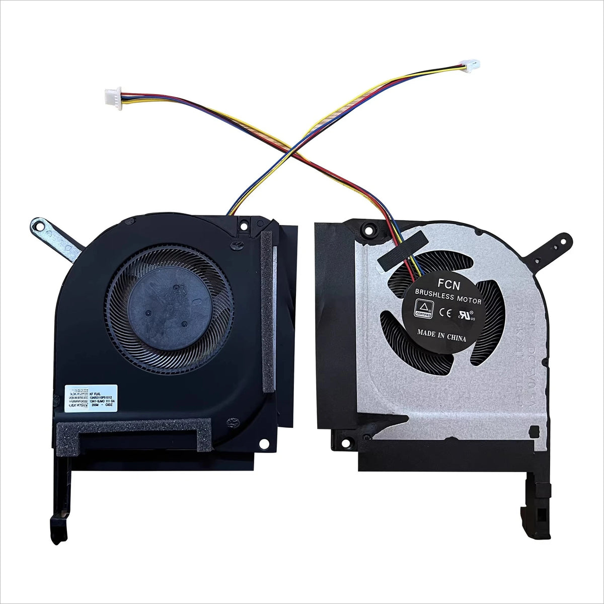 CPU GPU Colling fan for Asus FA506 FX506L FX506LU Fan FA706 FX505 TUF gaming  DFS5K12304363H DFS5K12114262H Asus laptop repair parts