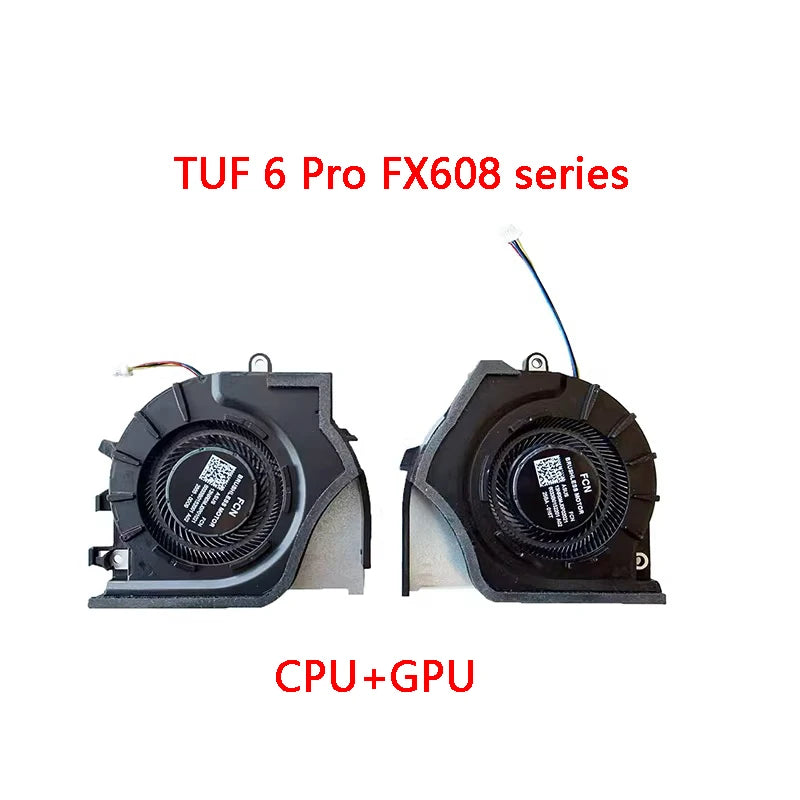 NEW ORIGINAL LAPTOP CPU GPU COOLING FAN For ASUS TUF6 Pro FX608J/P FA608P FM FA608WV FA608UM ASUS laptop repair parts