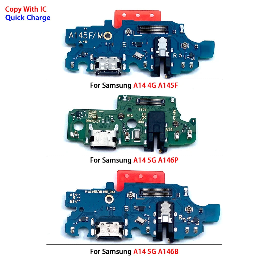 10Pcs Charger Charging Port Dock Connector Board Flex Cable For Samsung A13 A13s A14 A54 A24 A34 A23 A42 4G 5G A04 A04s A04E Samsung phone repair parts