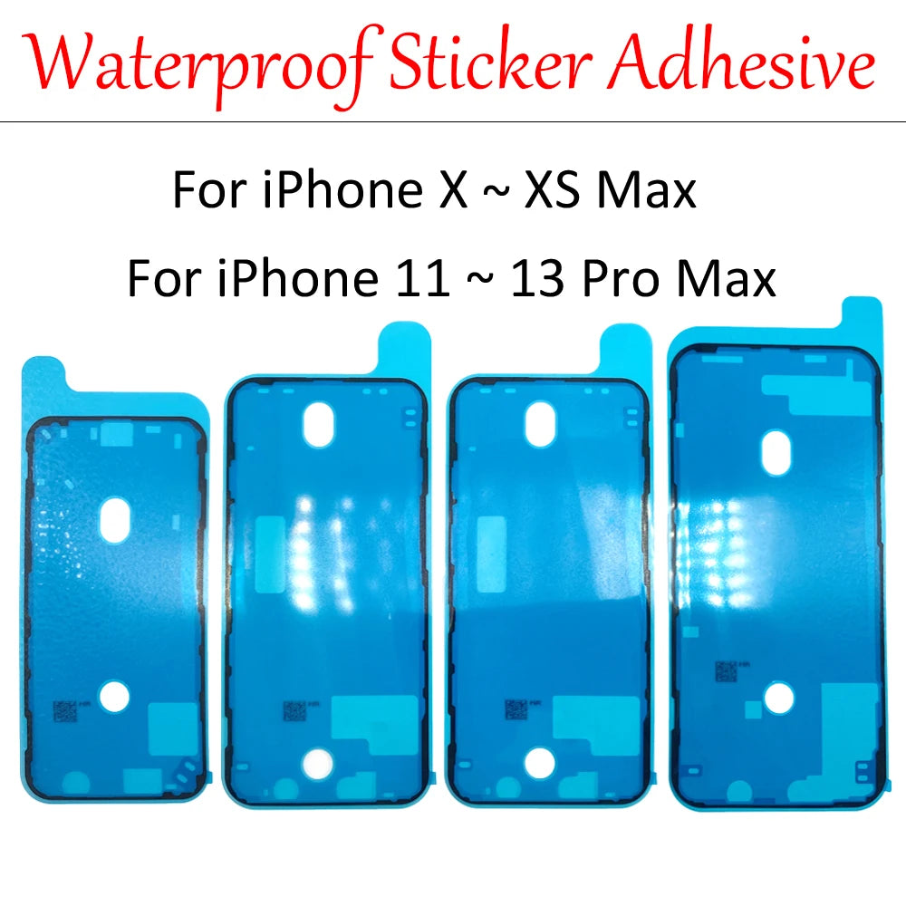 New LCD Screen Frame Seal Tape Waterproof Adhesive Sticker For iPhone 11 12 13 14 15 Pro Max Plus Phone Parts iPhone phone repair parts