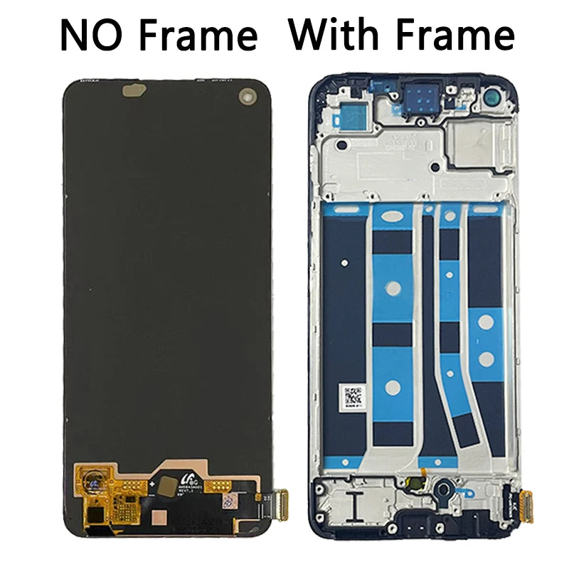 6.43"TFT/Ori For OPPO A78 4G CPH2565 LCD Display Touch Screen Digitizer Panel Assembly A78 Display Screen Parts With Frame Oppo phone repair parts Realme phone repair parts