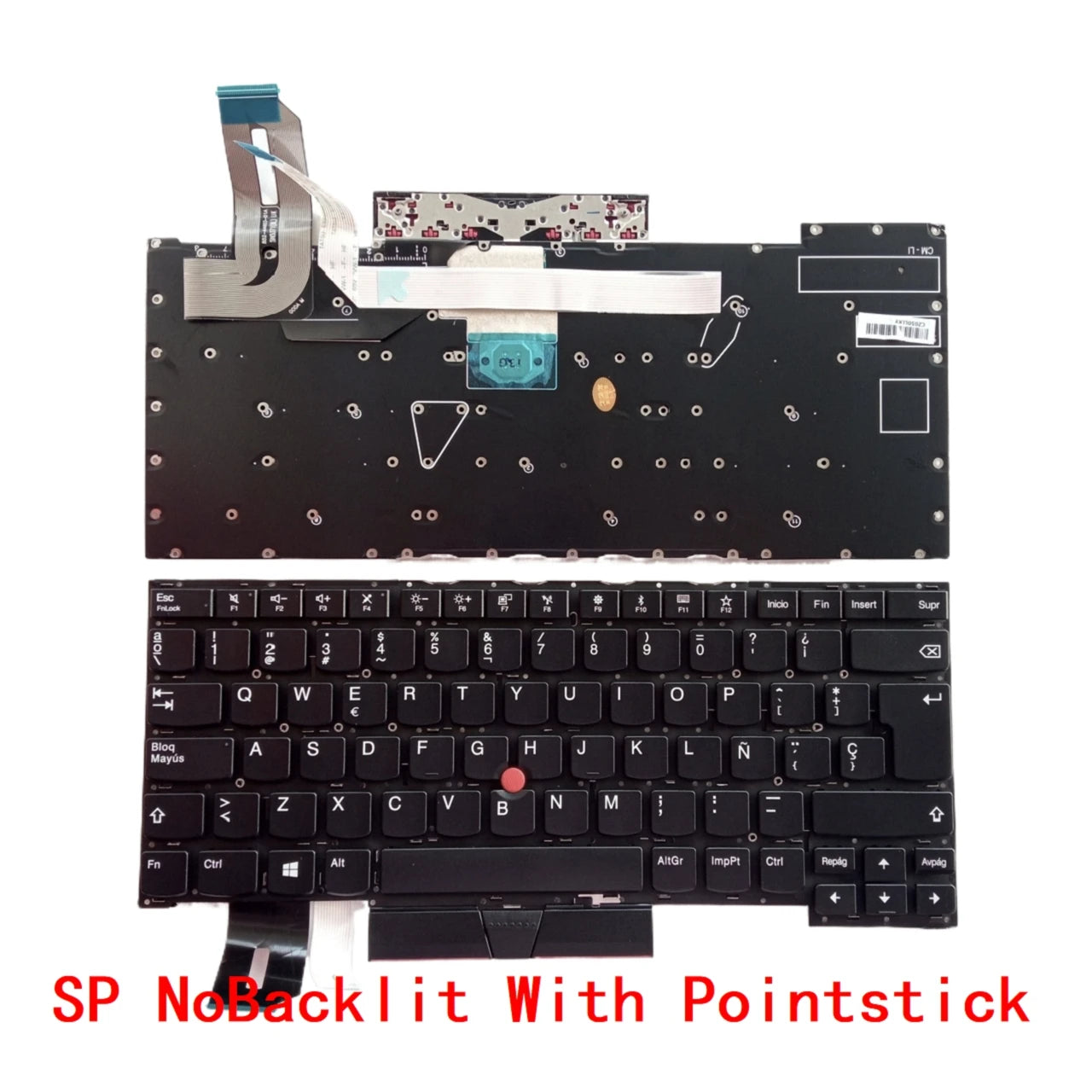 US RU SP AR BR PT Backlit Keyboard For Lenovo Thinkpad T490s T495s, X1 Extreme Gen 1/ Gen 2 , P1 Gen 1 / Gen 2 Lenovo laptop repair parts