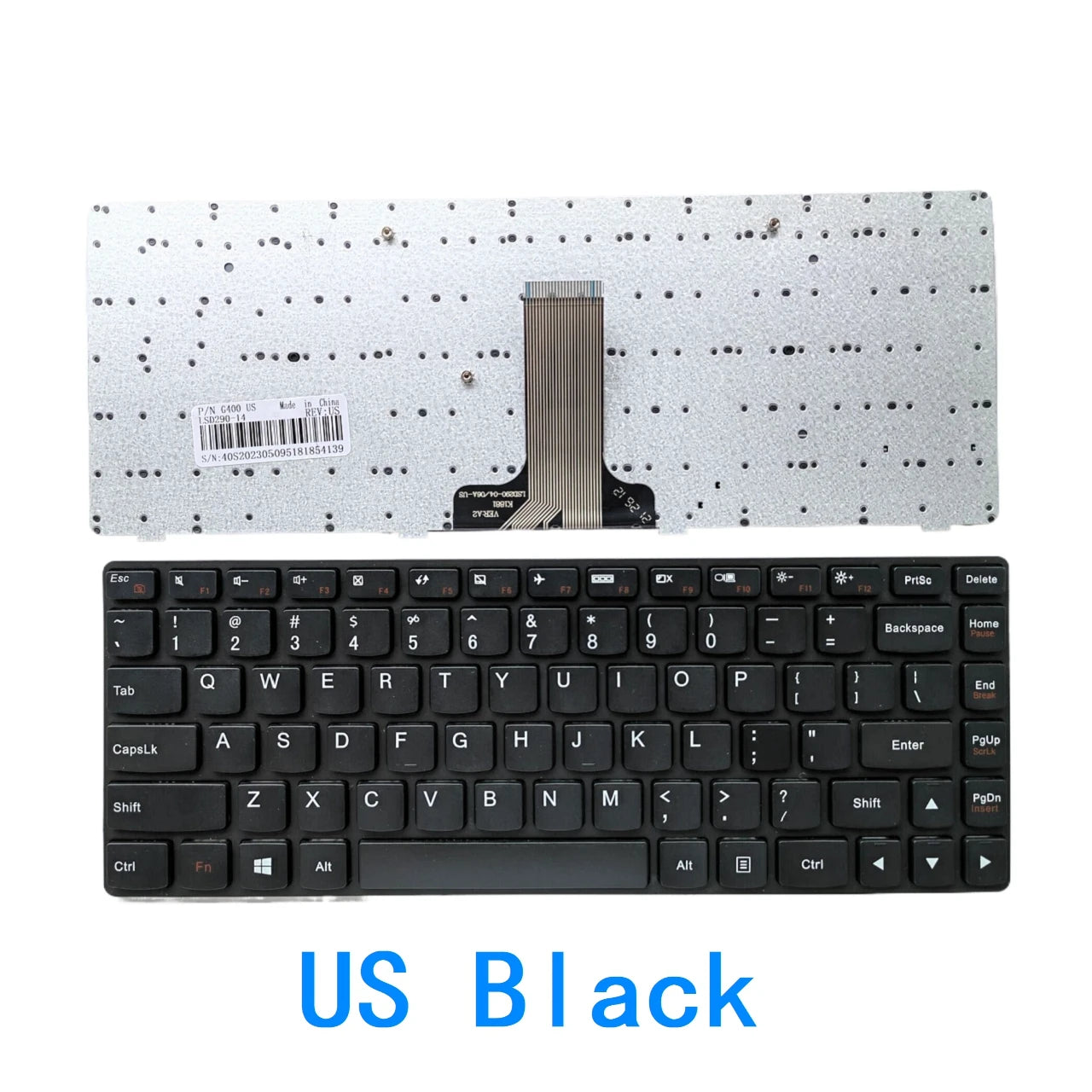 New US Spanish Language Keyboard For Lenovo G400 G405 G410 G490 Notebook PC Replacement Keyboard Lenovo laptop repair parts