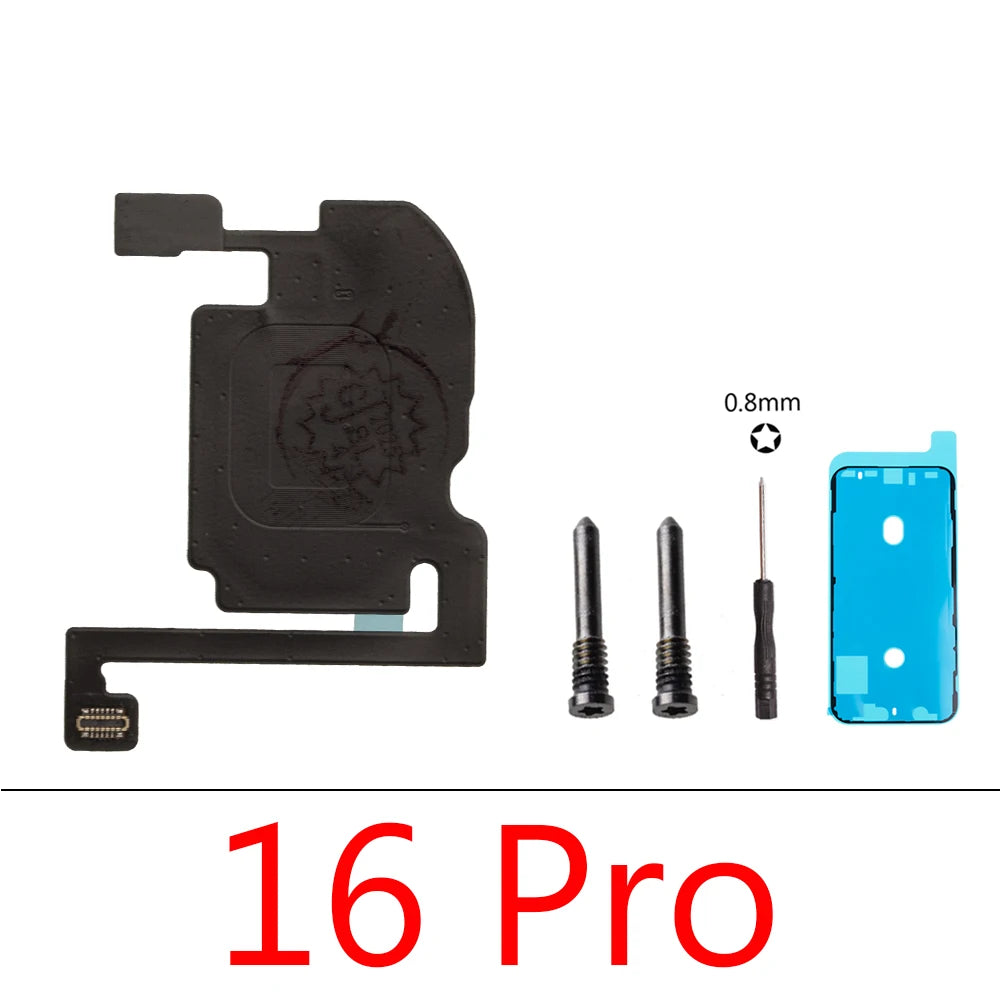 Earpiece Light Sensor Proximity Flex Cable for iPhone 16 Plus 15 ProMax No Speaker Sensor Ribbon iPhone phone repair parts