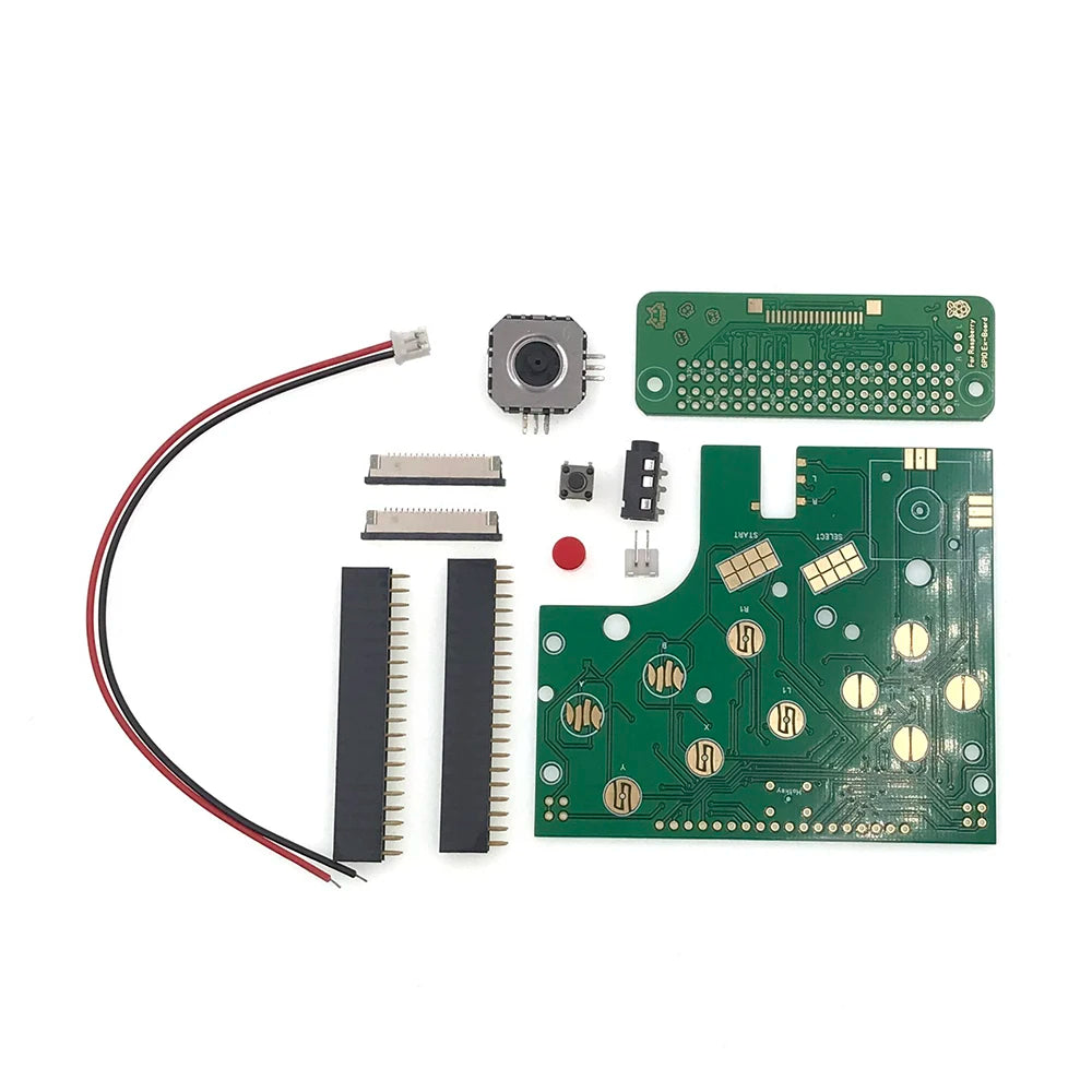 For GB DIY 6 Buttons PCB Board Switch Wire Connector Kit For Raspberry For GameBoy GPIO DMG-001 Game console repair parts