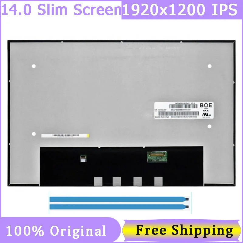 14 Inch Slim 30 Pin Laptop Screen NE140WUM-N62 LP140WU1-SPB1  LP140WU1-SPB2 1920X1200 FHD IPS Display Matrix Replacement