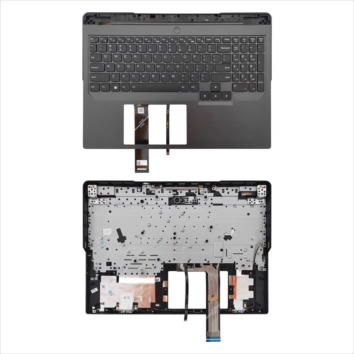 Upper case keyboard for Lenovo Legion Y9000P R9000P IRX8 IRX8H ARX8H 2023  topcase palmrest C shell cover touchpad assembly Lenovo laptop repair parts