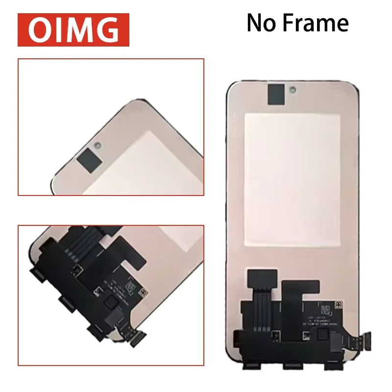 6.57'AMOLED 120Hz for Oppo Reno14 F LCD CPH2743 Display With Touch Screen Digitizer Assembly Reno 14F Display Replacement Oppo phone repair parts Realme phone repair parts