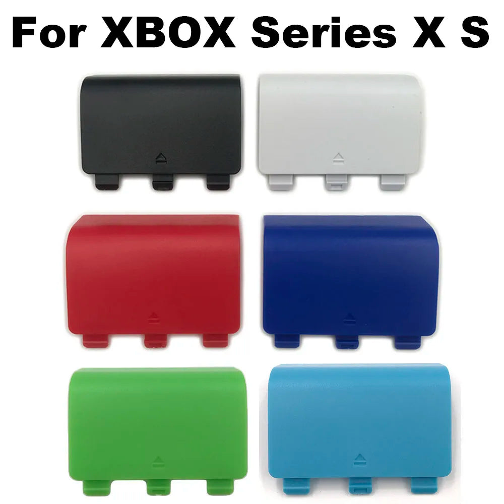 1-10PCS For Xbox Series X S Wireless Controller Plastic Battery Shell Lid Back Case Replacement Housing Door Cover Game console repair parts