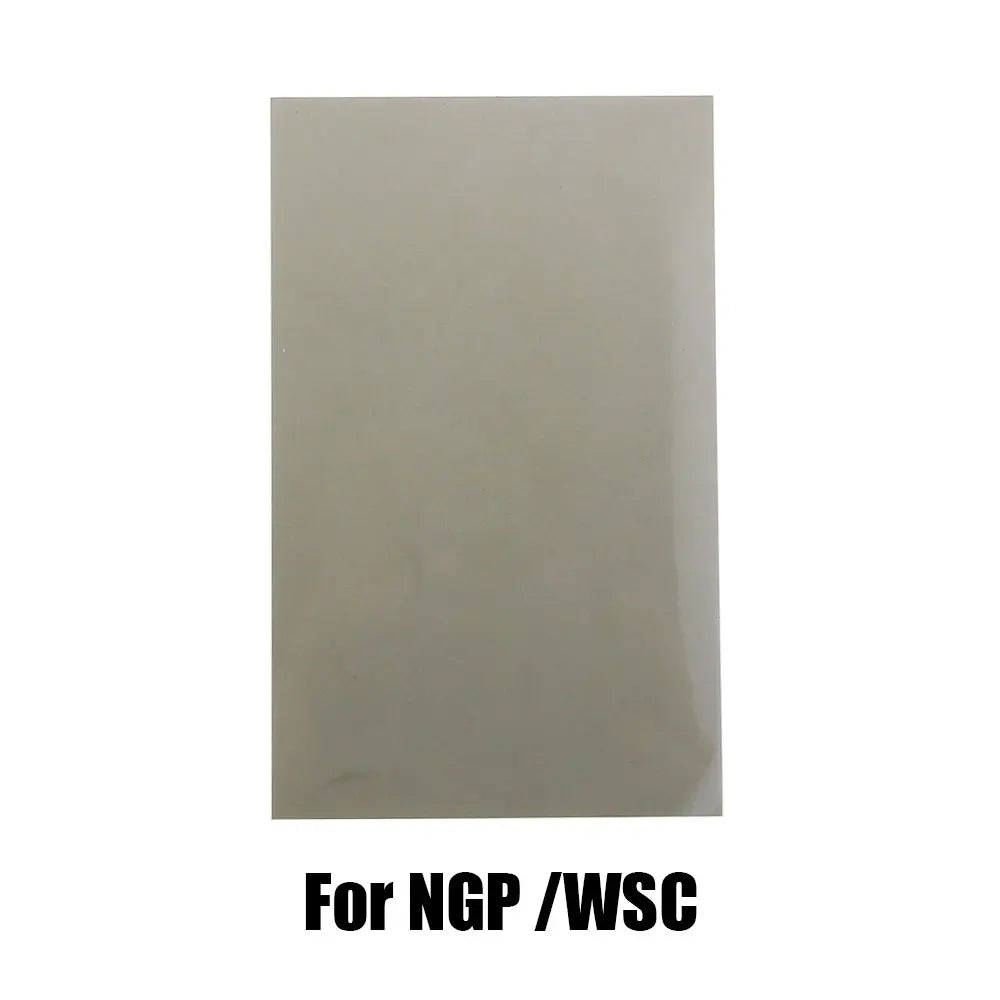 2PCS For Gamboy GB DMG GBP Polarizing Sheet For GBA GBC GBASP GBA SP NGP WSC Polarized Polarizer Filter Film Game console repair parts
