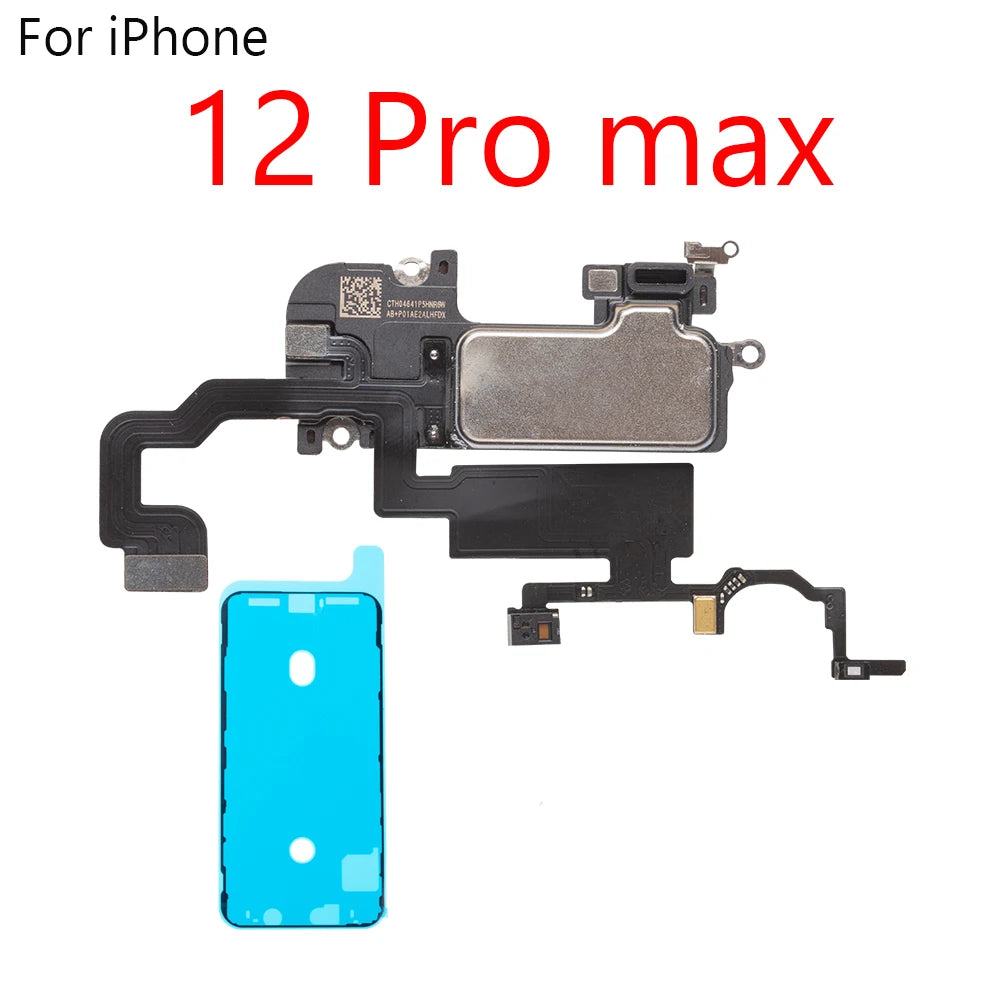 Front Earpiece Flex For iPhone 12 Pro Max  mini Sensor Proximity Small Earphone Ear Speaker Flex Cable iPhone phone repair parts