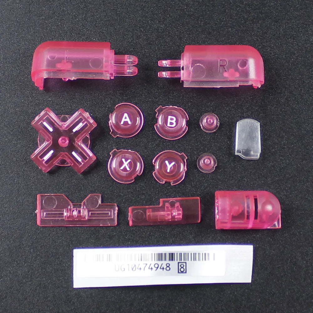 1Set For DS Lite NDSL Game Console Full Set Button Power ON OFF Key ABXY L R D Pad Cross Key Replacement Parts Game console repair parts
