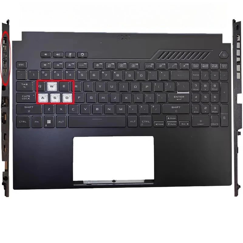 Upper case keyboard For Asus TUF3 4 air FA507 FX517 FX507 F15 topcase palmrest keybooard  C sehll Asus laptop repair parts