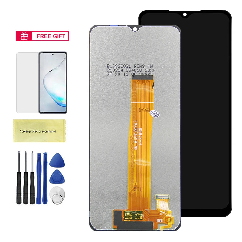 M12 Display Screen Replacement, for Samsung Galaxy M12 M127 M127F M127F/DSN Lcd Display Digital Touch Screen Assembly Parts Samsung phone repair parts