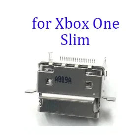 10PCS For Xbox Series X S XSS XSX HDMI-Compatible Port Socket Interface Connector For XBOX ONE Slim S X 75DP159 TDP158 IC Chip  Game console repair parts