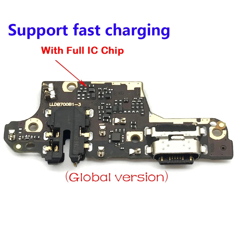 USB Board Charger Charging Dock Port Connector Flex Cable For Xiaomi POCO X3 NFC Pro Mainboard Main Board Flex Xiaomi  Xiao mi phone repair parts
