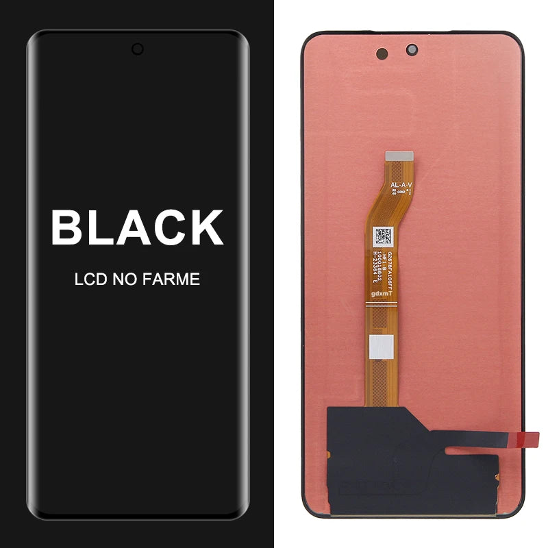 AMOLED For HONOR X9b LCD Display Touch Screen Digitizer Panel Full Assembly Replacement ALI-NX1 for X9b With Frame screen Honor phone repair parts