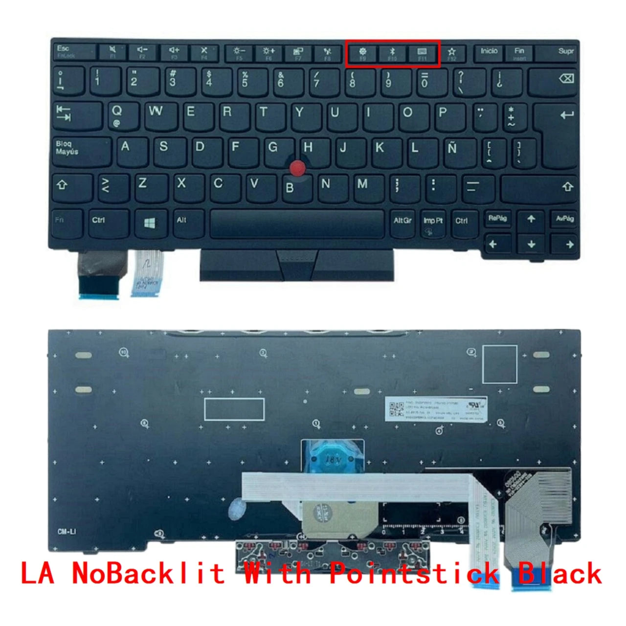 US Russian Spanish Latin Backlit Keyboard For Lenovo Thinkpad X280 A285 X395 X390 /L13 gen 1 L13 Yoga gen 1/X13 Gen 1/L13 gen 2 Lenovo laptop repair parts