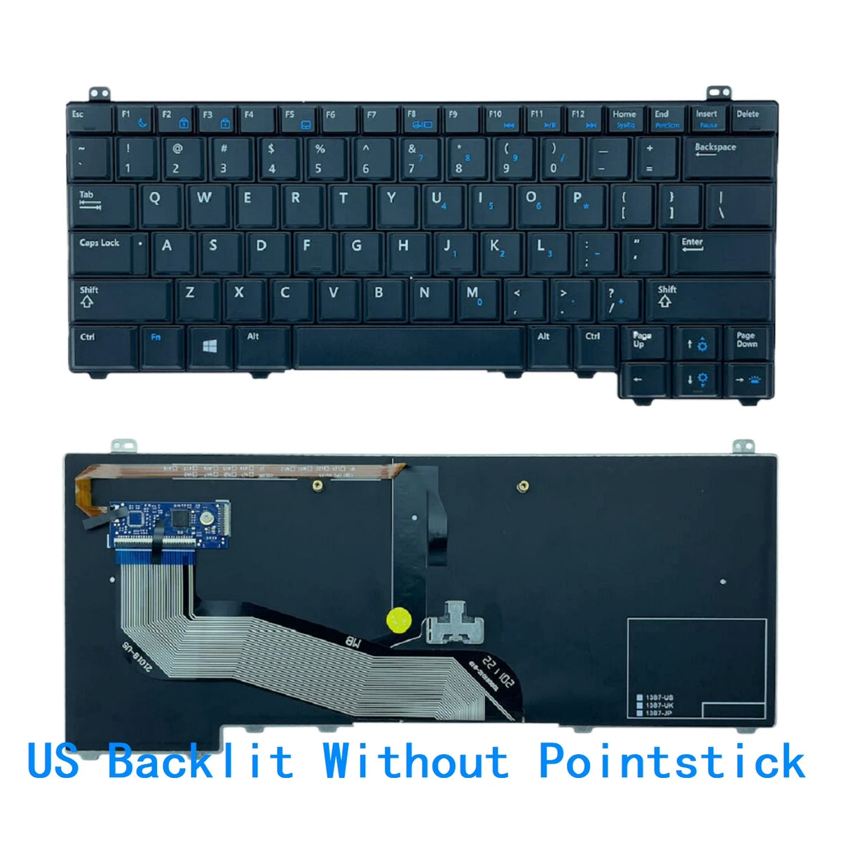 New US Japan Laptop Backlit Keyboard For Dell Latitude E5440 Y4H14 Notebook PC ReplacementDell laptop repair parts