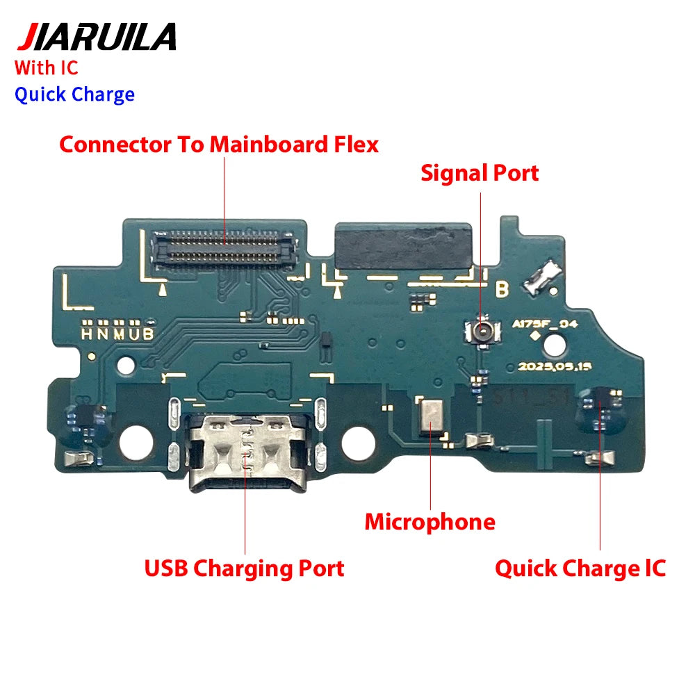 26Pcs, For Samsung A05 A05s A15 A25 A35 A06 A16 A26 A07 A17 4G 5G USB Charge Port Jack Dock Connector Charging Board Flex Cable Samsung phone repair parts