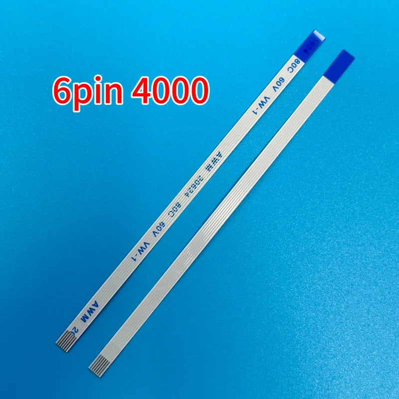 100pcs/lot for PS3 Slim 2000 2500 3000 4000 Power Switch Flex Cable 6Pin 10Pin Power on Off Switch Flex Ribbon Cable Game console repair parts