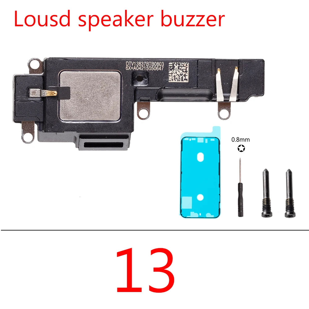 1set Loud  Sound Speaker Buzzer For iPhone 13 Pro max 13 mini Ear Sound Speaker Flex Cable iPhone phone repair parts