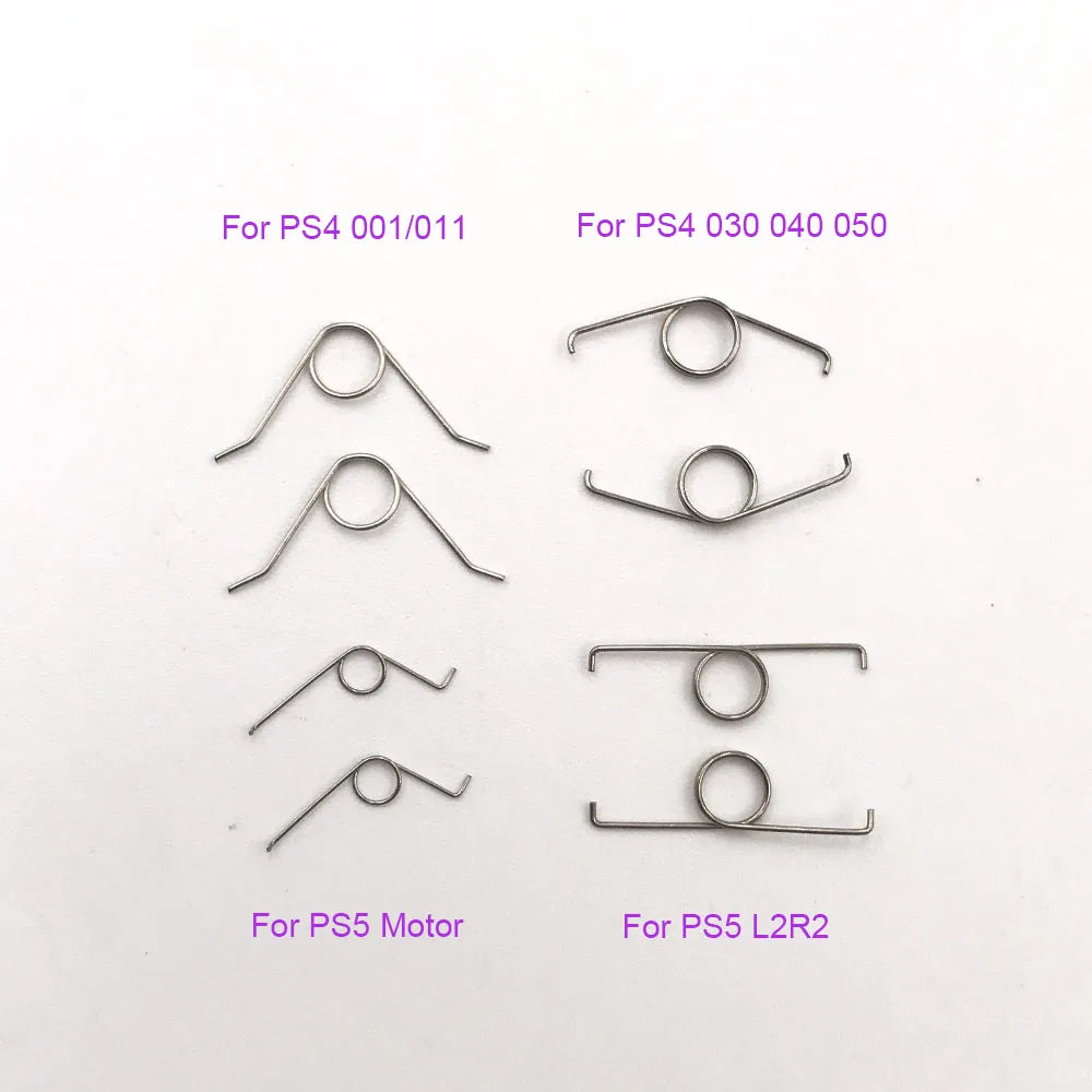 10-500Pcs L2 R2 Trigger Button Spring For PS4 PS5 Controller JDS/JDM 030 040 For PlayStation 5 4 Repair Parts Game console repair parts