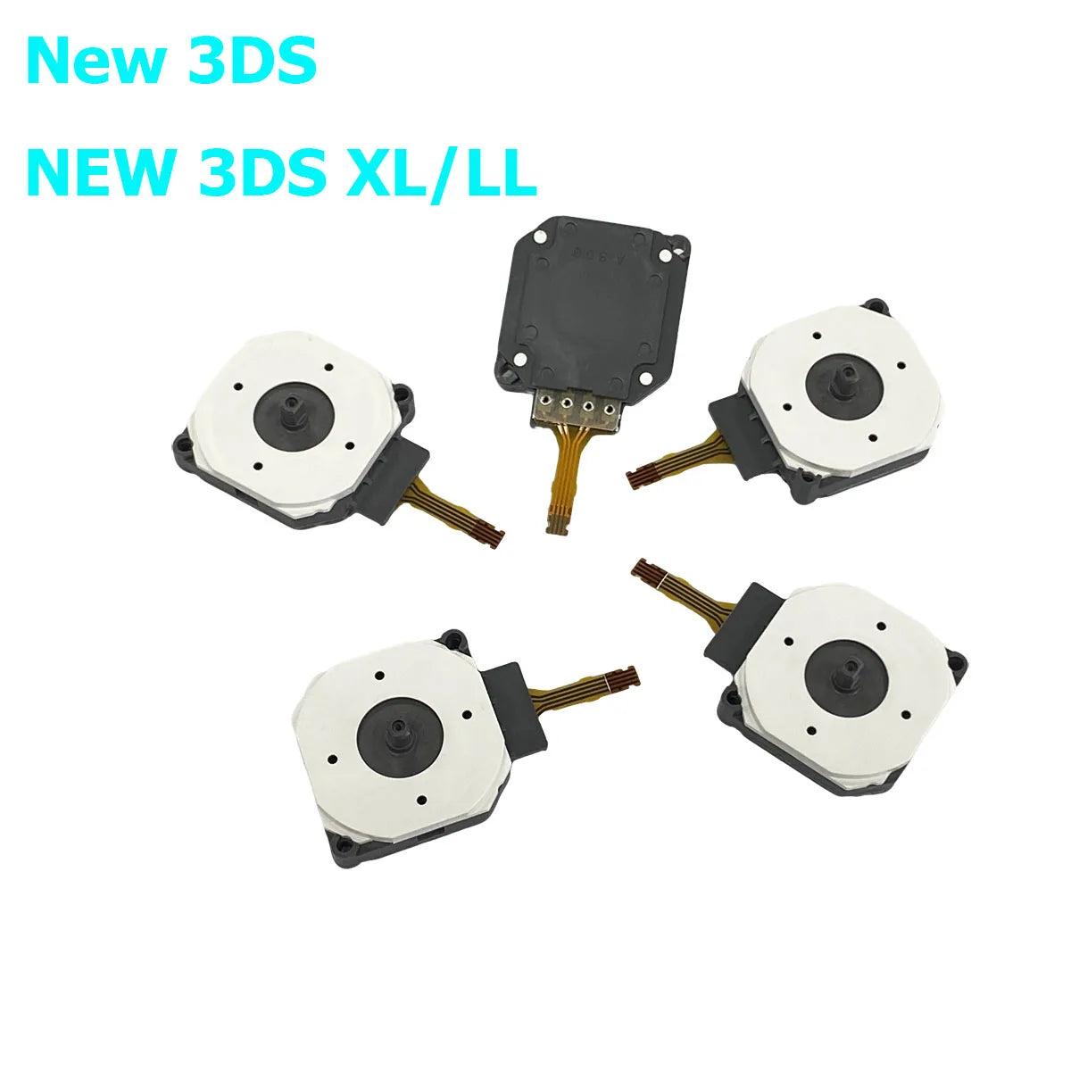 1-5PCS Replacement Joystick for NEW 3DS XL/LL 3D Button Analog Joystick Thumb Stick for NEW 2DS XL LL Repair Parts  Game console repair parts