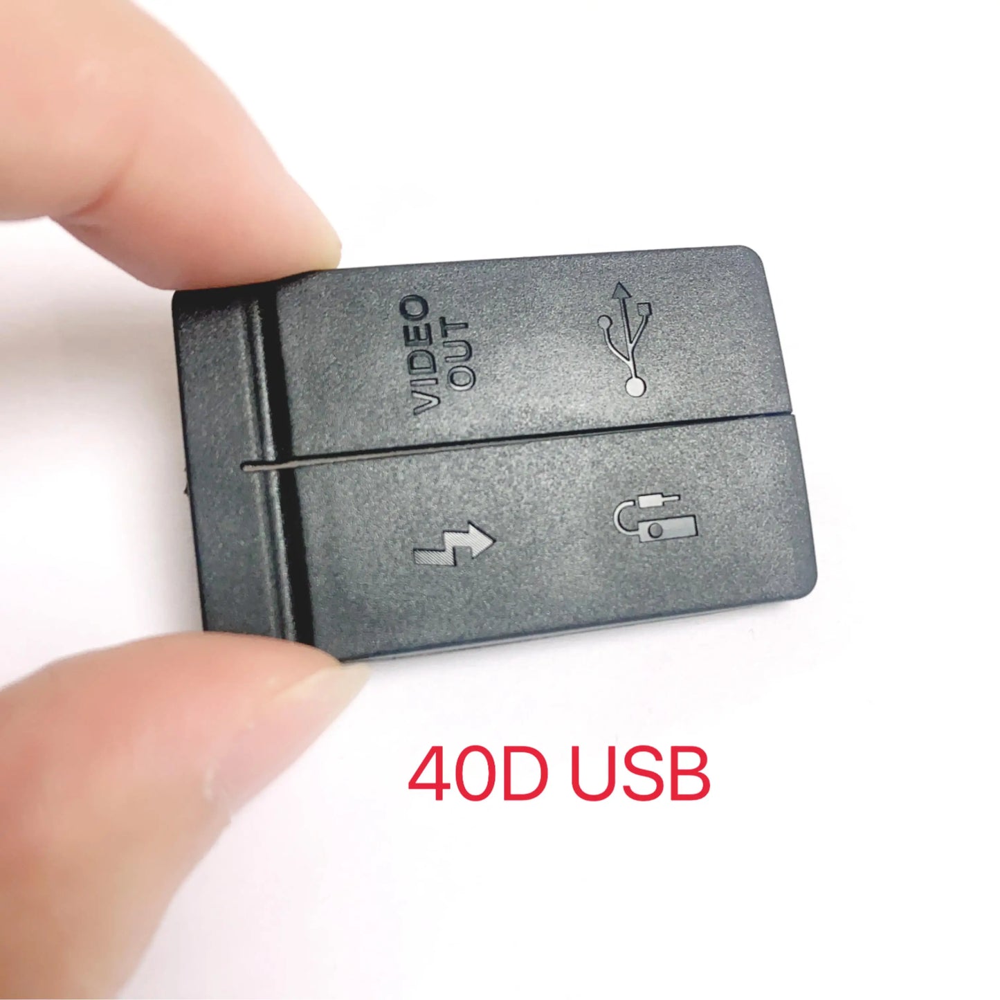 NEW USB/HDMI-compatible DC IN/VIDEO OUT Rubber Door Bottom For Canon EOS 40D Camera Repair Part Digital Camera repair parts