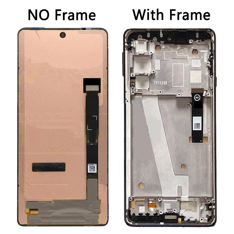 AMOLED For Motorola Edge 20 Edge20  XT2143-1 LCD Screen Touch Digitizer Assembly For Motorola Edge X30 XT2201-2-6 Display Motorola phone repair parts