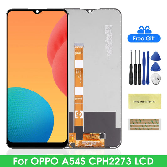 6.52" Screen for Oppo A54s CPH2273 Lcd Display Digital Touch Screen with Frame for Oppo A54s Screen Assembly Replacement OPPO phone repair parts