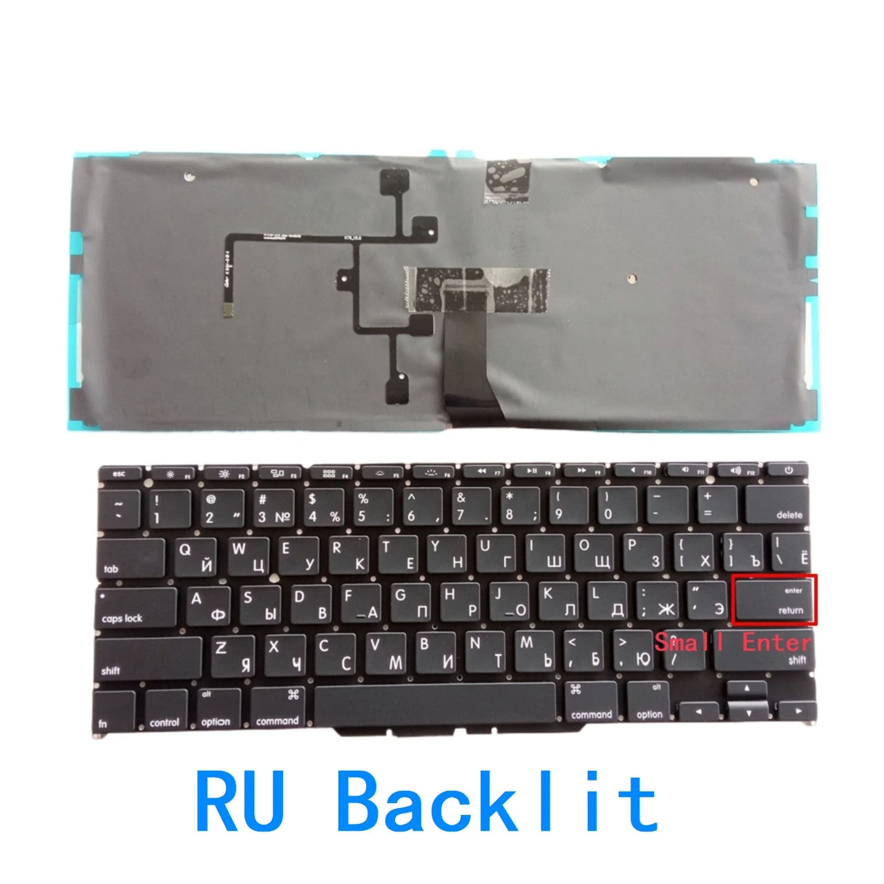 New US Russian Spanish UK Arab Backlit Keyboard For Apple Macbook Air 11.6 inches A1370 A1465 2011 2012 2013 2014 2015 Year MACBOOK laptop repair parts
