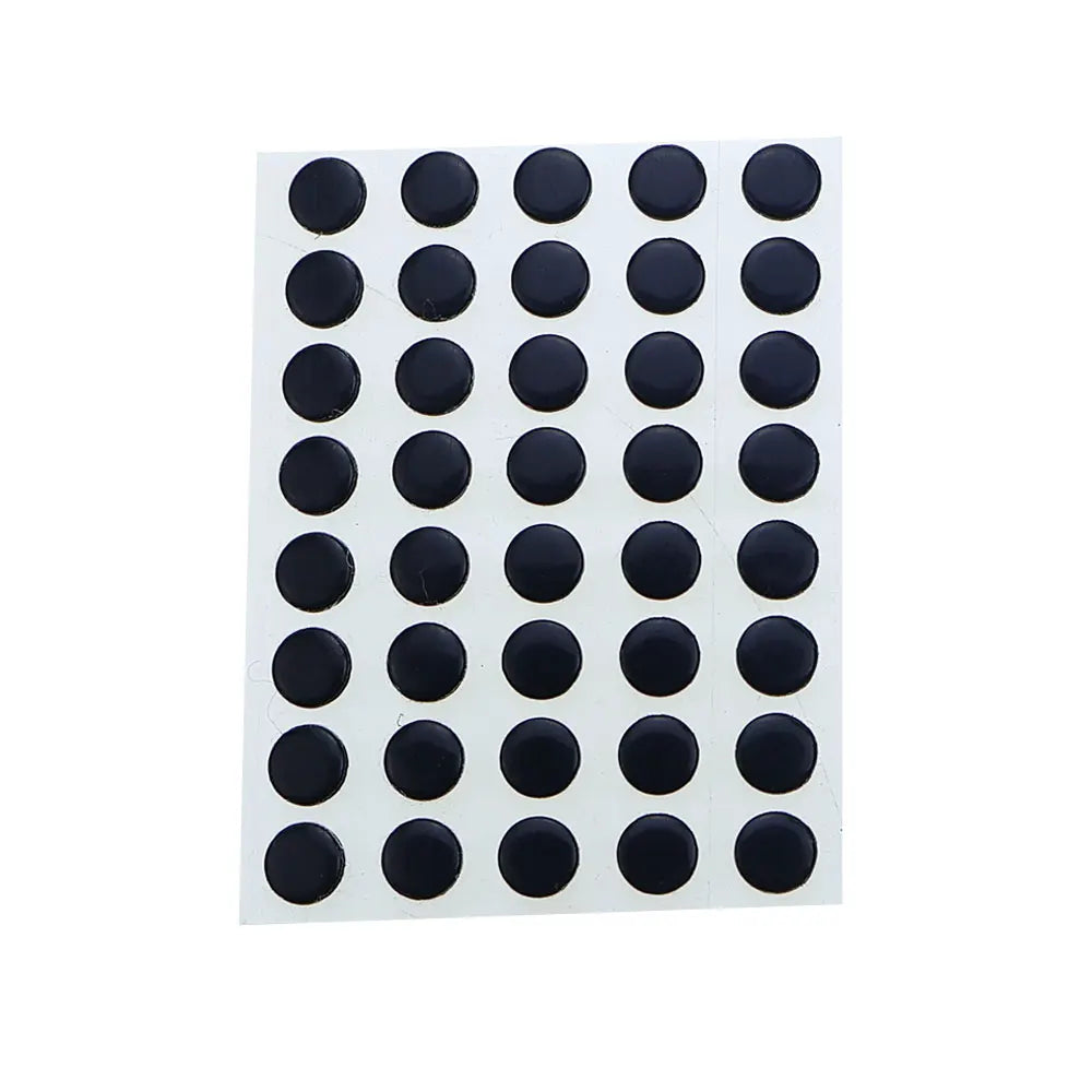 40Pcs 6.5mm Diameter 0.8mm Thickness Small Dots Universal Mouse Skates For Logitech Rubberized Mouse Foot Glide Feet Sticker Game console repair parts