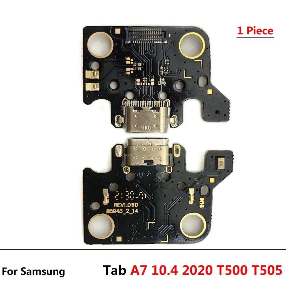 New USB Charging Dock Port Jack Connector Charge Board Flex Cable For Samsung Tab A7 10.4 2020 T500 T505 SM-T500 Samsung phone repair parts