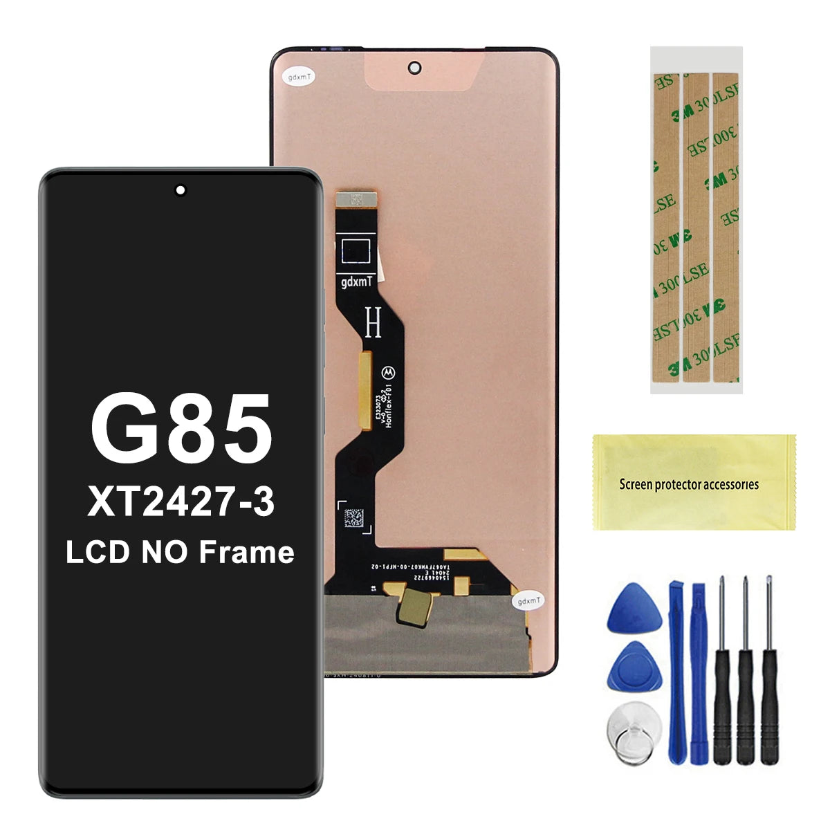 6.67" OEM For Motorola Moto G85 LCD For Moto G85 XT2427-3 Display LCD Screen Touch Digitizer Assembly With Fingerprint Motorola phone repair parts